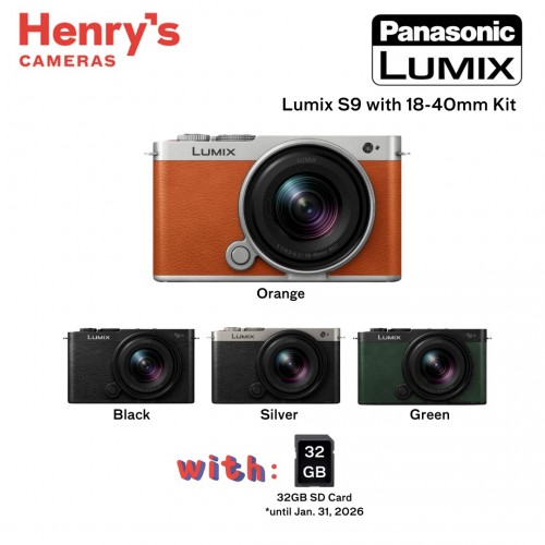 Panasonic Lumix S9 with 18-40mm Kit Lens