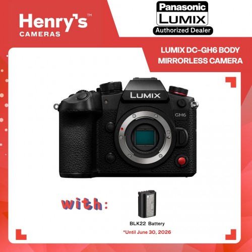 Panasonic Lumix DC-GH6 Body Mirrorless Camera