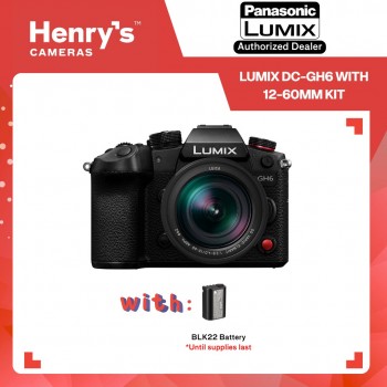 Panasonic Lumix DC-GH6 with 12-60mm Kit Panasonic Lumix DC-GH6 with 12-60mm Kit