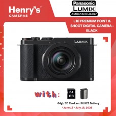 LUMIX L10 Premium Point & Shoot Digital Camera - Black (PRE-ORDER) LUMIX L10 Premium Point & Shoot Digital Camera - Black (PRE-ORDER)