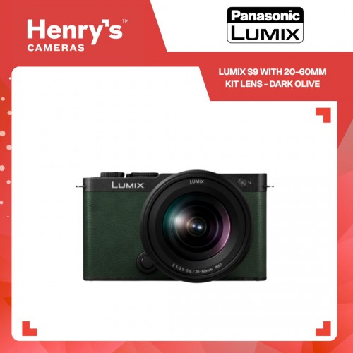 Panasonic Lumix S9 with 20-60mm Kit Lens - Dark Olive