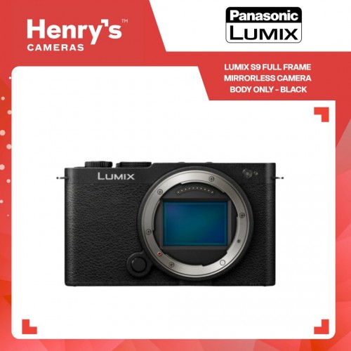 Panasonic Lumix S9 Full Frame Mirrorless Camera Body Only - Black