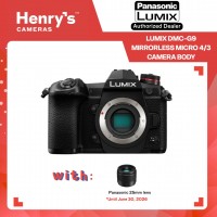 Panasonic Lumix DMC-G9 Mirrorless Micro 4/3 Camera Body