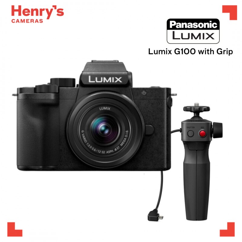 Panasonic Lumix DC-G100 Mirrorless Digital Camera with 12-32mm Lens