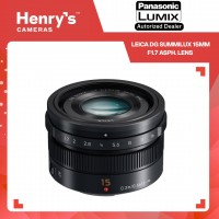 Panasonic Leica DG Summilux 15mm f/1.7 ASPH. Lens