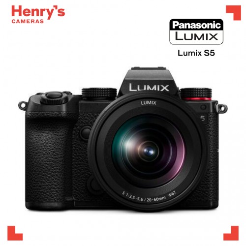 Panasonic Lumix DC-S5 Mirrorless Digital Camera with 20-60mm Lens