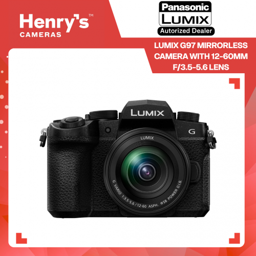 Panasonic Lumix G97 Mirrorless Camera with 12-60mm f/3.5-5.6 Lens