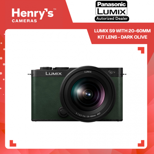 Panasonic Lumix S9 with 20-60mm Kit Lens - Dark Olive