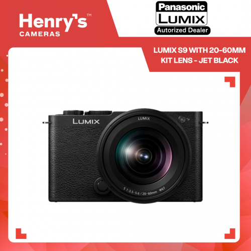 Panasonic Lumix S9 with 20-60mm Kit Lens - Jet Black