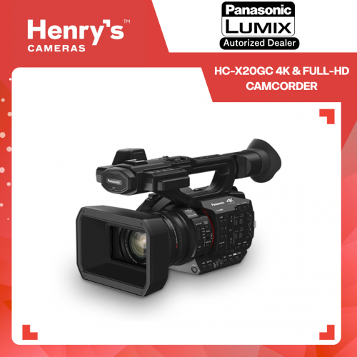 Panasonic HC-X20GC 4K & Full-HD Camcorder