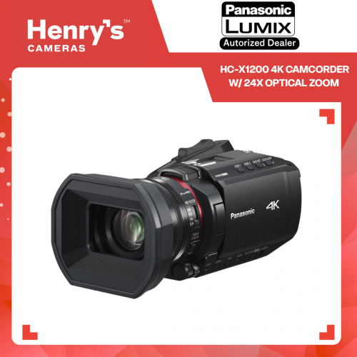 Panasonic HC-X1200 4K Camcorder w/ 24X Optical Zoom