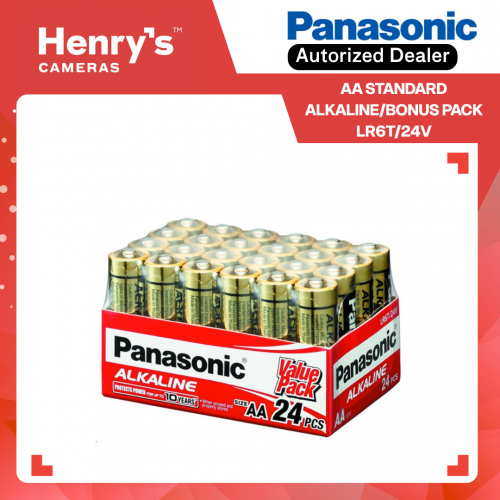 Panasonic AA Standard Alkaline/Bonus Pack LR6T/24V