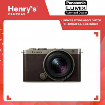 Panasonic Lumix S9 Titanium Gold with 18-40mm F4.5-6.3 Lens Kit (Limited Edition)