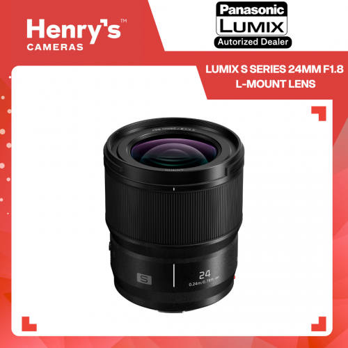 Panasonic Lumix S Series 24mm F1.8 L-Mount Lens