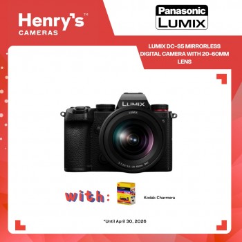 Panasonic Lumix DC-S5 Mirrorless Digital Camera with 20-60mm Lens