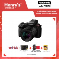 Panasonic Lumix S5 II with 20-60mm Hybrid Full-Frame Camera