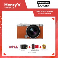 Panasonic Lumix S9 with 18-40mm Kit Lens - Orange
