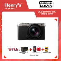 Panasonic Lumix S9 with 18-40mm Kit Lens - Silver