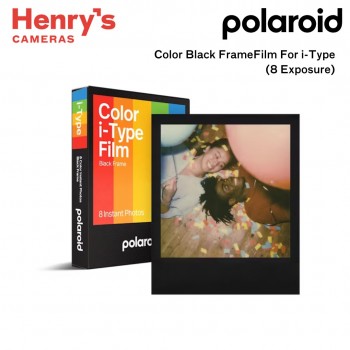 Polaroid Color Black Frame Film For i-Type (8 Exposure) Polaroid Color Black Frame Film For i-Type (8 Exposure)