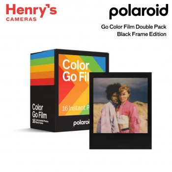 Polaroid Go Color Film Double Pack Black Frame Edition