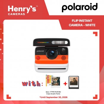 Polaroid Flip Instant Camera - Black