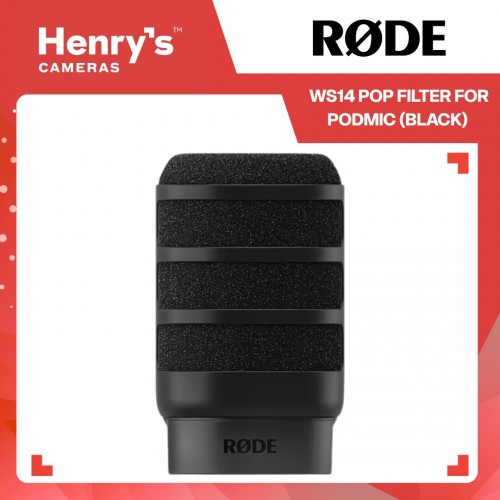 Rode WS14 Pop Filter for PodMic (Black)