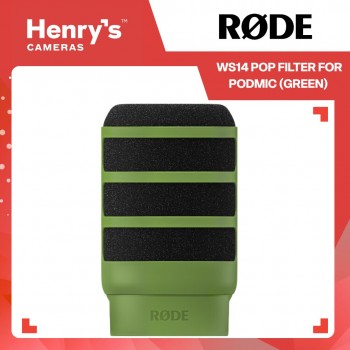 Rode WS14 Pop Filter for PodMic (Green)