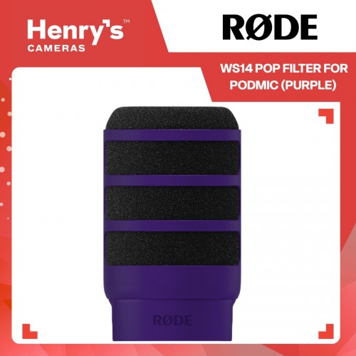 Rode WS14 Pop Filter for PodMic (Purple)
