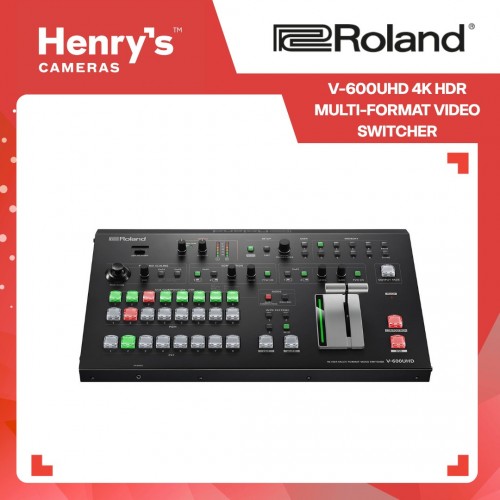 Roland V-600UHD 4K HDR Multi-Format Video Switcher Roland V-600UHD 4K HDR Multi-Format Video Switcher