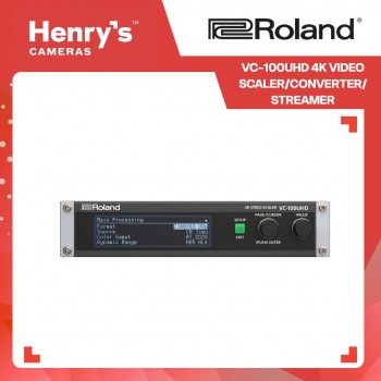 Roland VC-100UHD 4K Video Scaler/Converter/Streamer Roland VC-100UHD 4K Video Scaler/Converter/Streamer