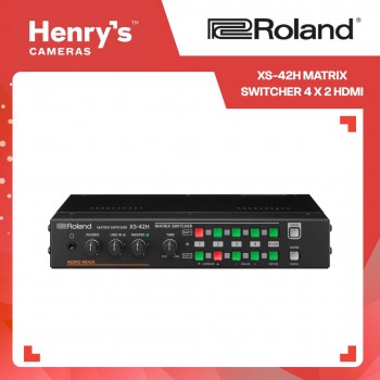 Roland XS-42H Matrix Switcher 4 x 2 HDMI Roland XS-42H Matrix Switcher 4 x 2 HDMI