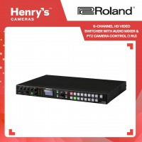 Roland 6-Channel HD Video Switcher with Audio Mixer & PTZ Camera Control Roland 6-Channel HD Video Switcher with Audio Mixer & PTZ Camera Control