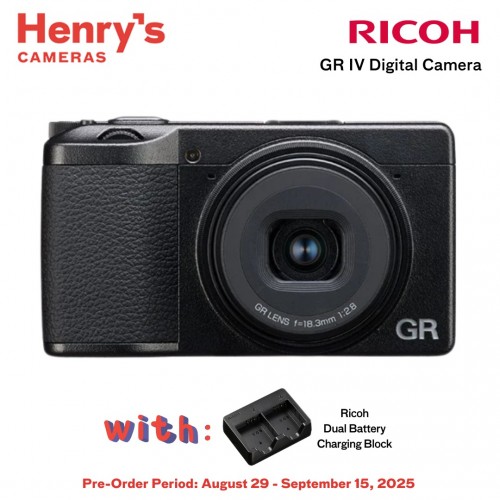 Ricoh GR IV Digital Camera [PRE-ORDER]