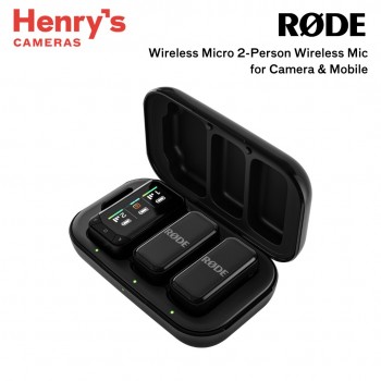 RODE Wireless Micro 2-Person Wireless Mic for Camera & Mobile RODE Wireless Micro 2-Person Wireless Mic for Camera & Mobile
