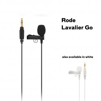 Rode Lavalier Go Professional Wearable Microphone Rode Lavalier Go Professional Wearable Microphone