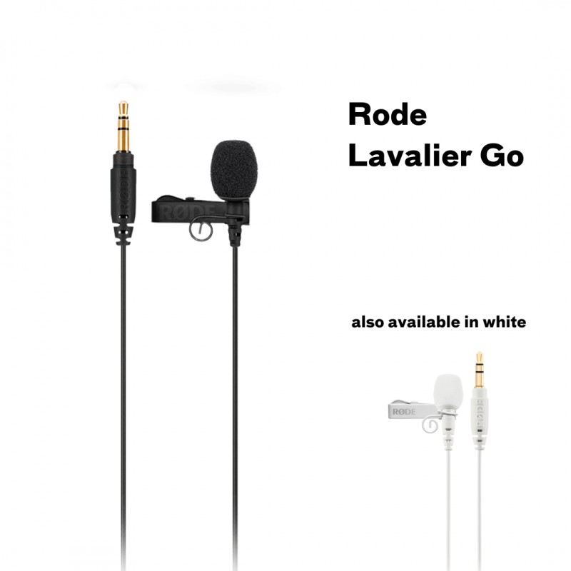 RODE LAVALIER GO PROFESSIONAL WEARABLE MICROPHONE