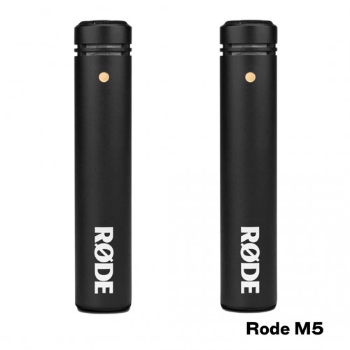 Rode M5 Matched Pair Compact 1/2" Cardioid Condenser Microphone