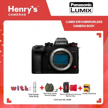 Panasonic Lumix S1R II Mirrorless Camera Body