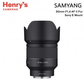 Samyang 50mm F1.4 AF II For Sony E Mount