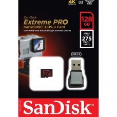 SANDISK EXTREME PRO 128GB MICRO SD 275 MB/S SDSDQXPJ-128G