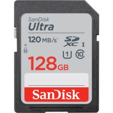 SANDISK ULTRA 128GB 120MB/S SDXC SD CARD SDSDUN4-128G