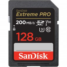 Sandisk Extreme Pro 128GB 200MB/S UHS-I SDXC SDSDXXD-128G