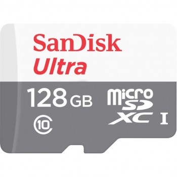 SANDISK 128GB MICROSDHC UHS-I 100MB/S R, 3 X 5, C10 SANDISK 128GB MICROSDHC UHS-I 100MB/S R, 3 X 5, C10