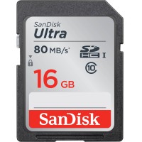 Sandisk Ultra 16GB SD 80MB/s 533X SDSDUNC-016G