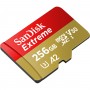 Sandisk Extreme 256GB 190MB/S MicroSD C10 SDSQXAV-256G