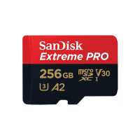 SANDISK EXTREME PRO 256GB MICRO SD 170MB/S 90MB/S SDSQXCZ-256G