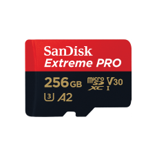 SANDISK EXTREME PRO 256GB MICRO SD 170MB/S 90MB/S SDSQXCZ-256G