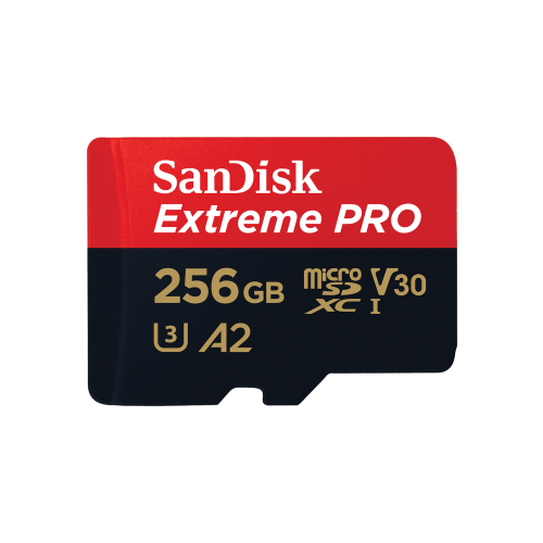 SANDISK EXTREME PRO 256GB MICRO SD 170MB/S 90MB/S SDSQXCZ-256G