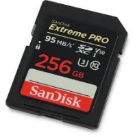 SANDISK EXTREME PRO 256GB SDXC 95MBs (V30) SDSDXXG-256G [ONLINE EXCLUSIVE]