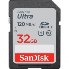 SANDISK ULTRA 32GB 120MB/S SDHC SD CARD SDSDUN4-032G